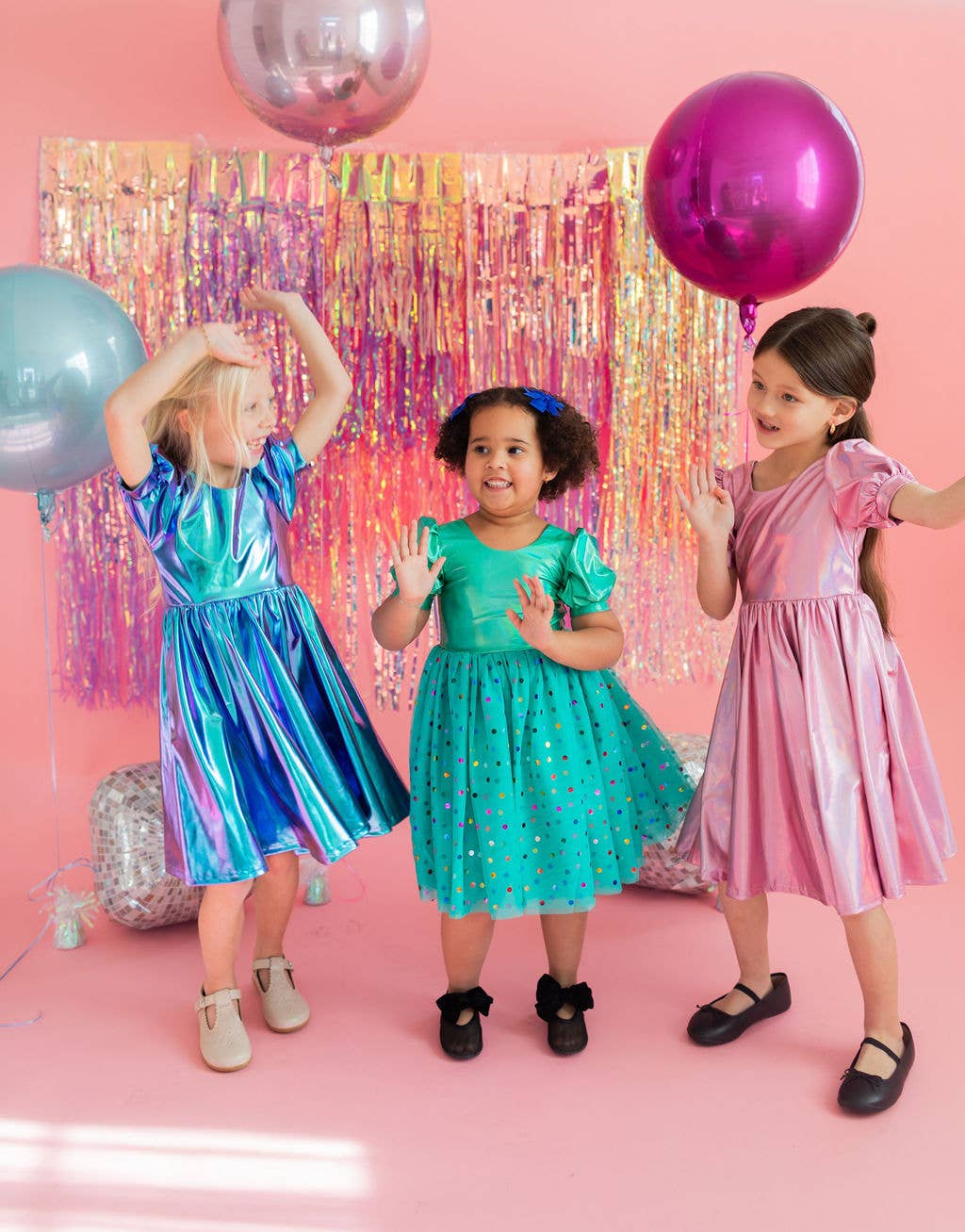 Aqua Party Dress