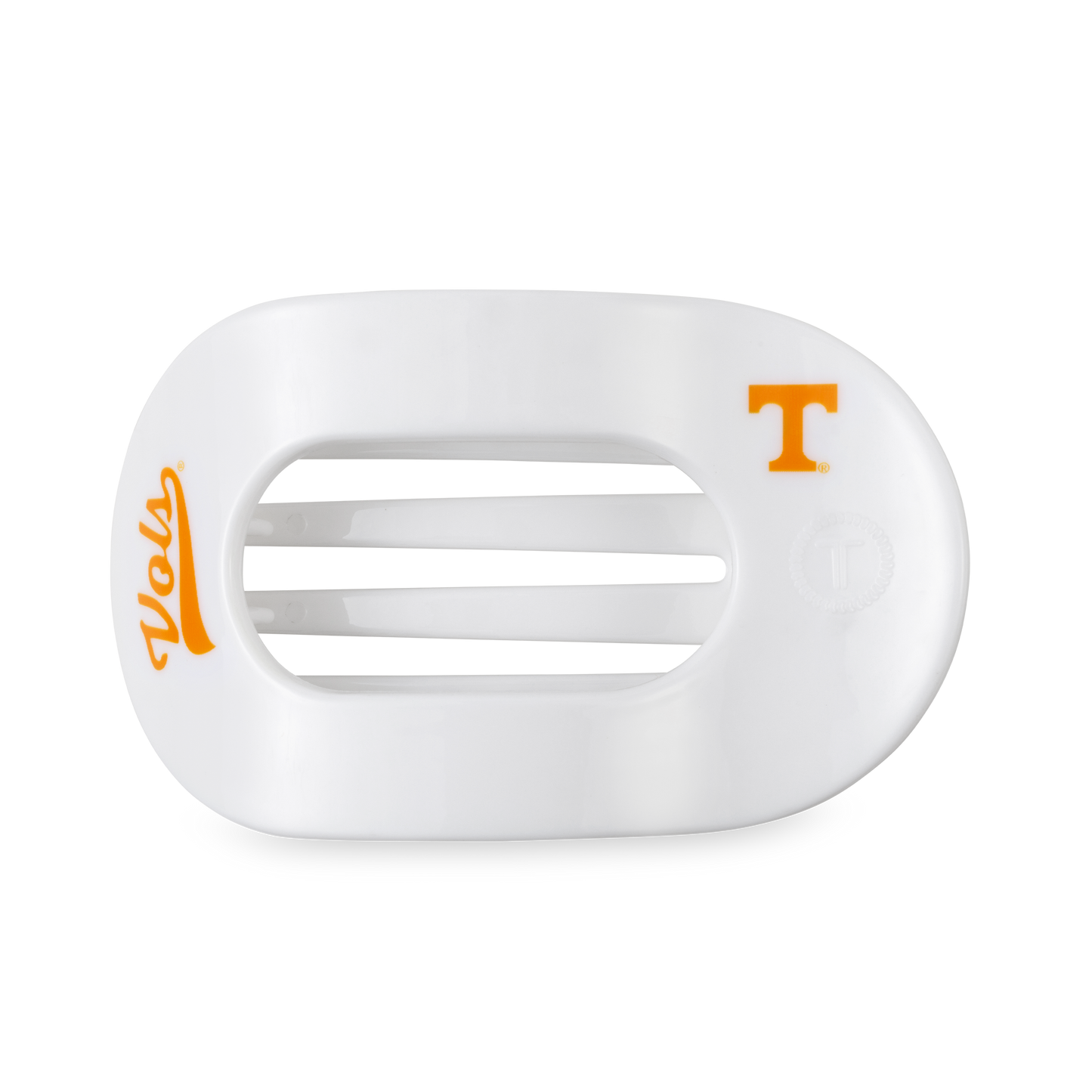 Flat Round Hair Clip | Large | Go Vols!