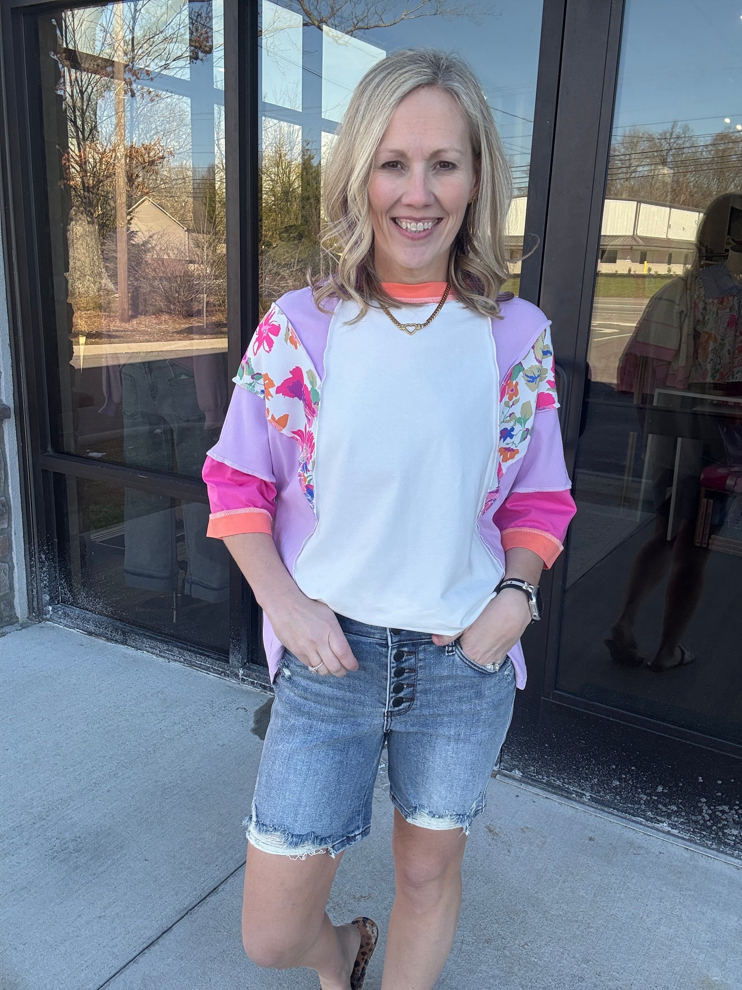Breezy Bloom Top