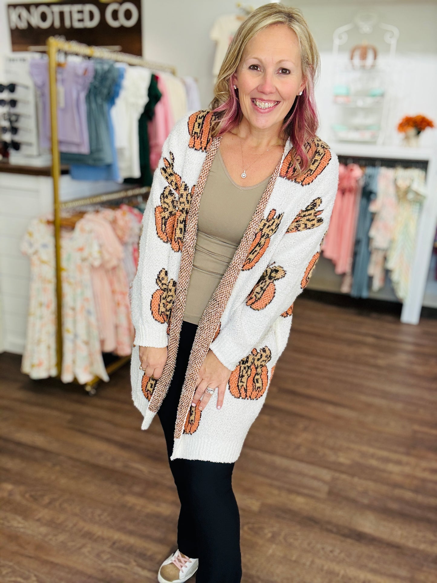 Pumpkin Cloud Cardigan