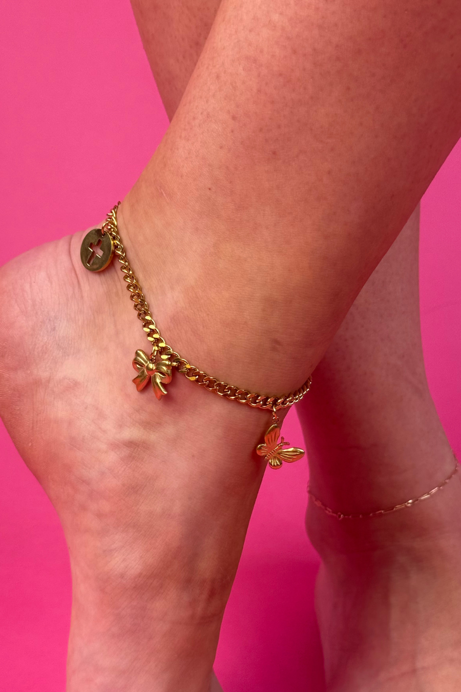 Golden Symbols Anklet