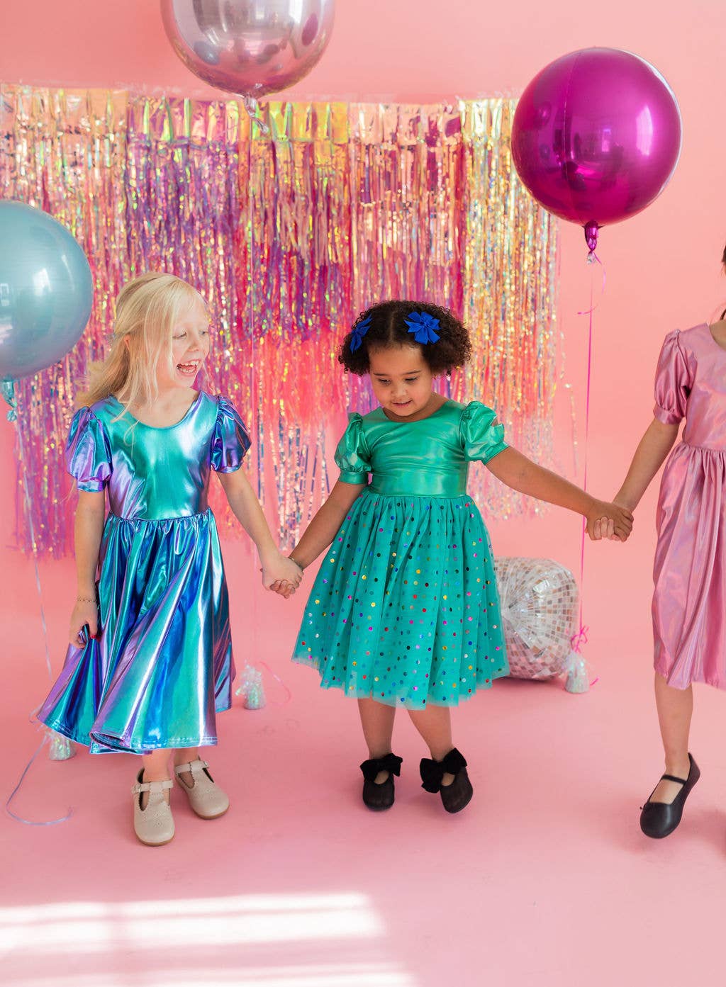 Aqua Party Dress