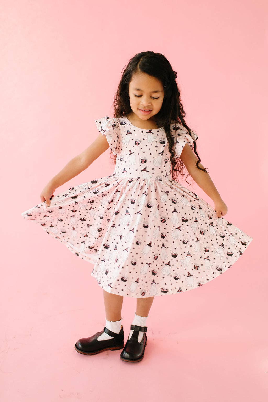 Pink Cauldron Twirl Dress