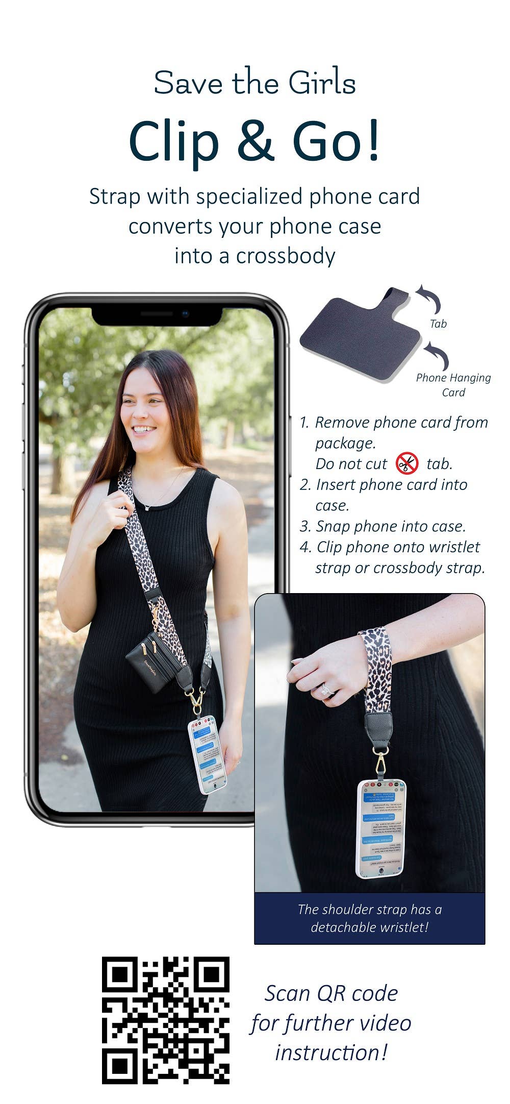 Clip & Go Crossbody Black