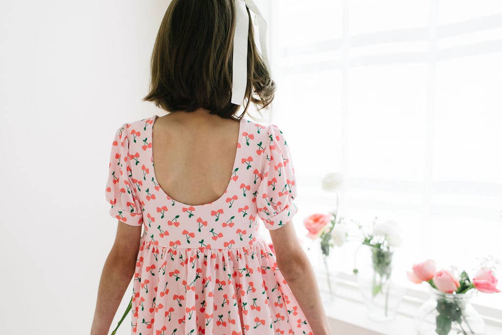 Cherries Twirl Dress