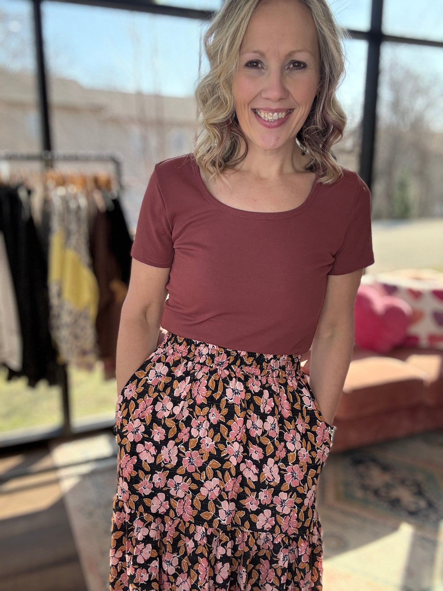 Sienna Scoop Tee