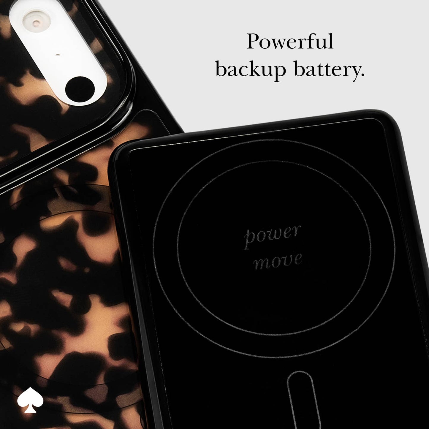Kate Spade MagSafe Portable Charger - Tortoise