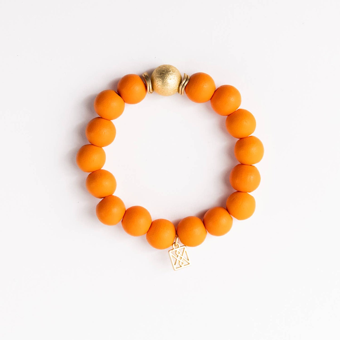 Orange & White Ryden Bracelet