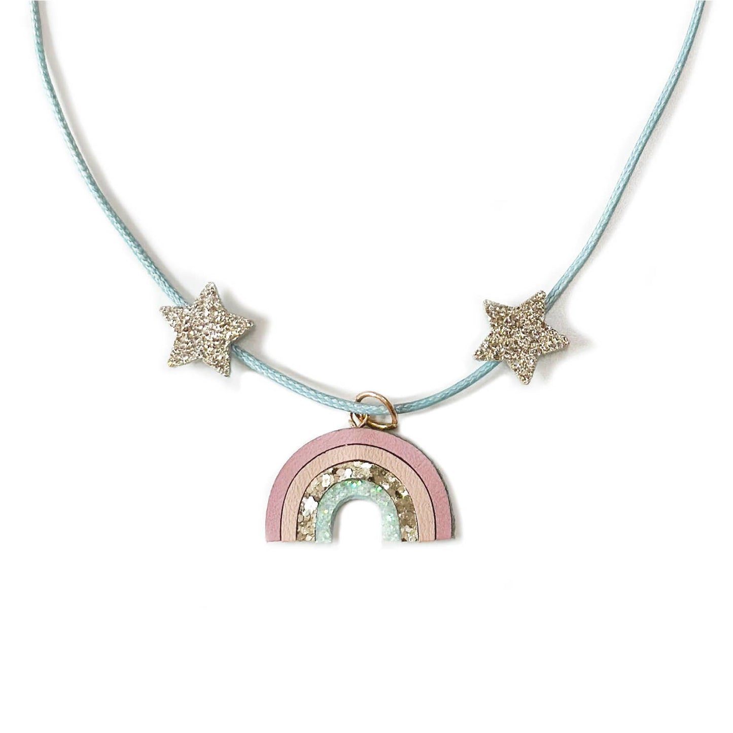 Rainbow Shimmer Necklace