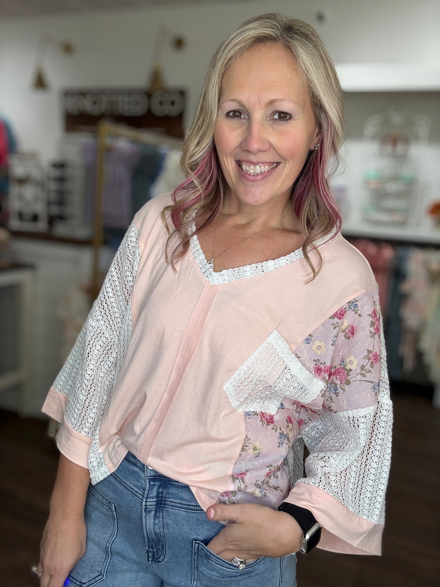 Mabry Crochet Top