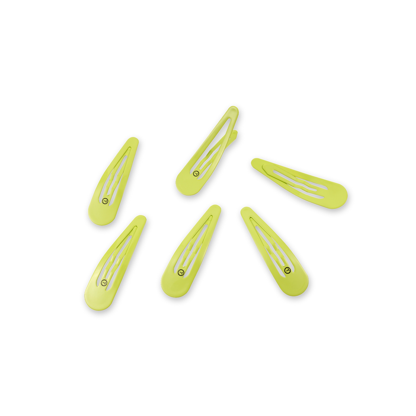 Summer Brights Snap Clip Lime