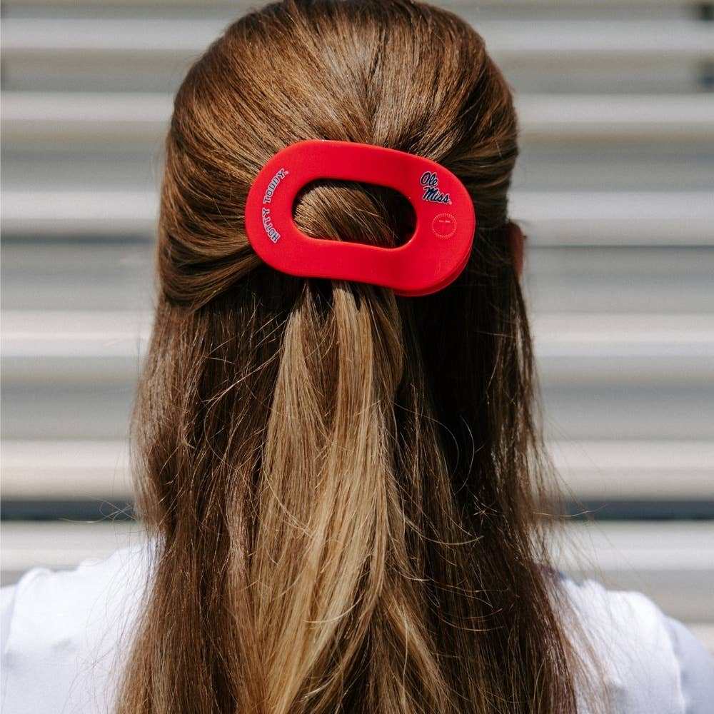Flat Round Hair Clip | Medium | Hotty Toddy!