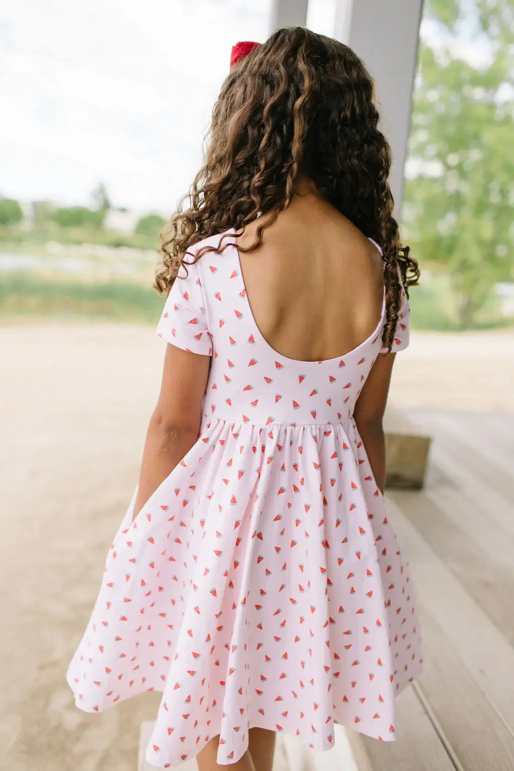 Watermelon Twirl Dress