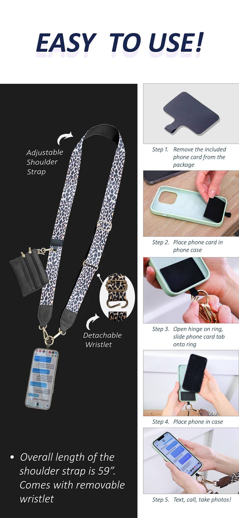 Clip & Go Crossbody Black