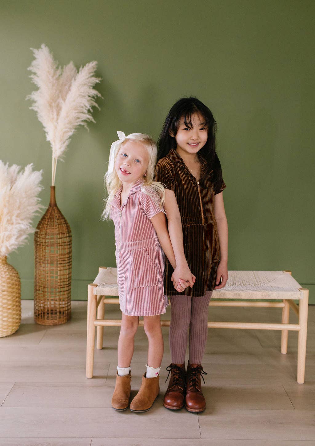 Blush Corduroy Dress