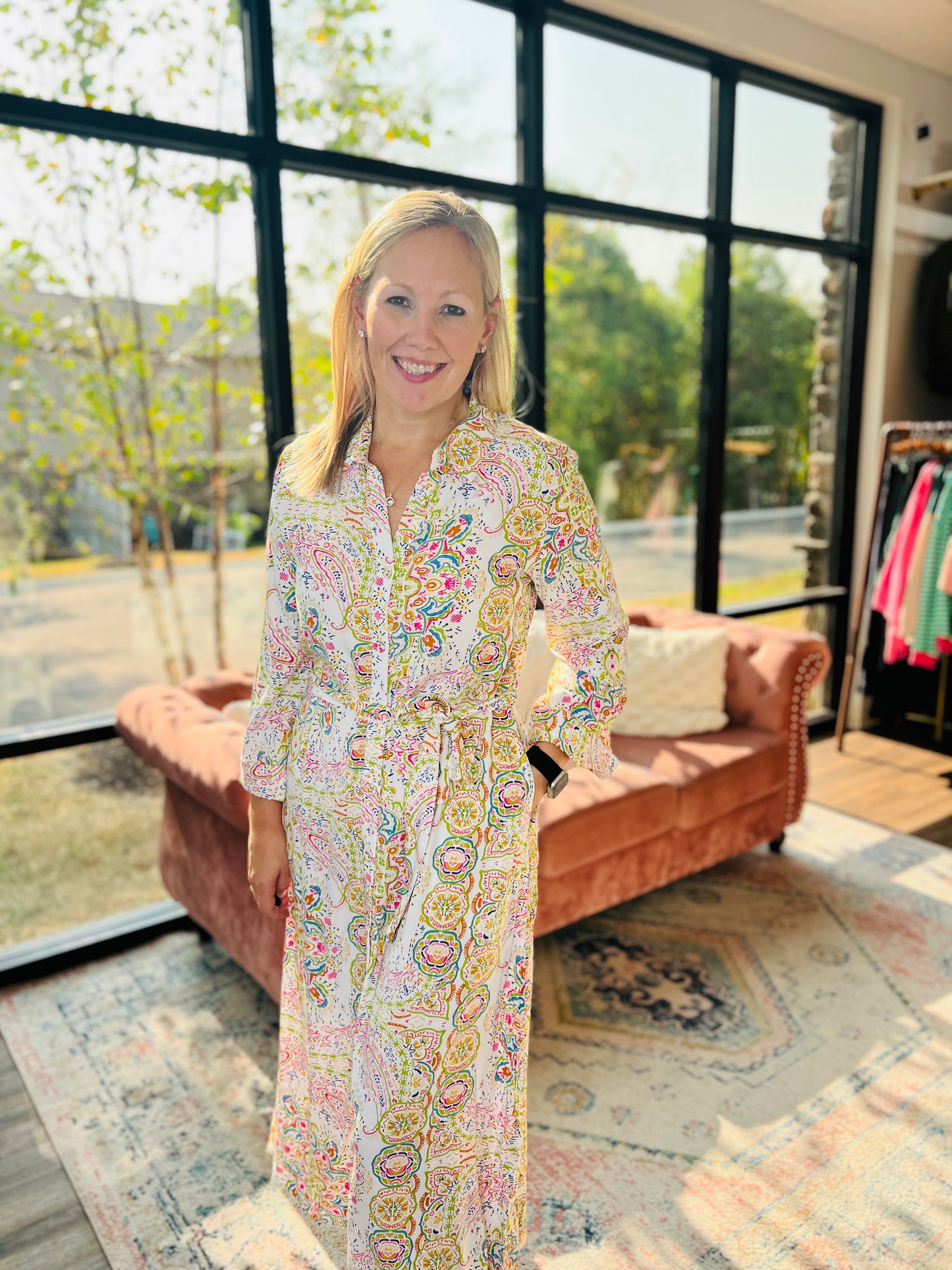 The Jane Paisley Dress