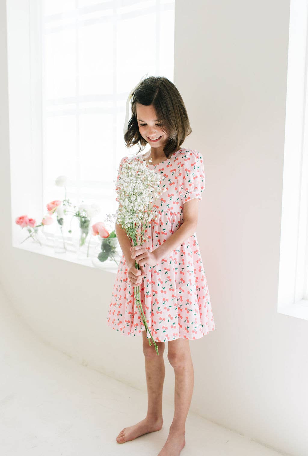 Cherries Twirl Dress