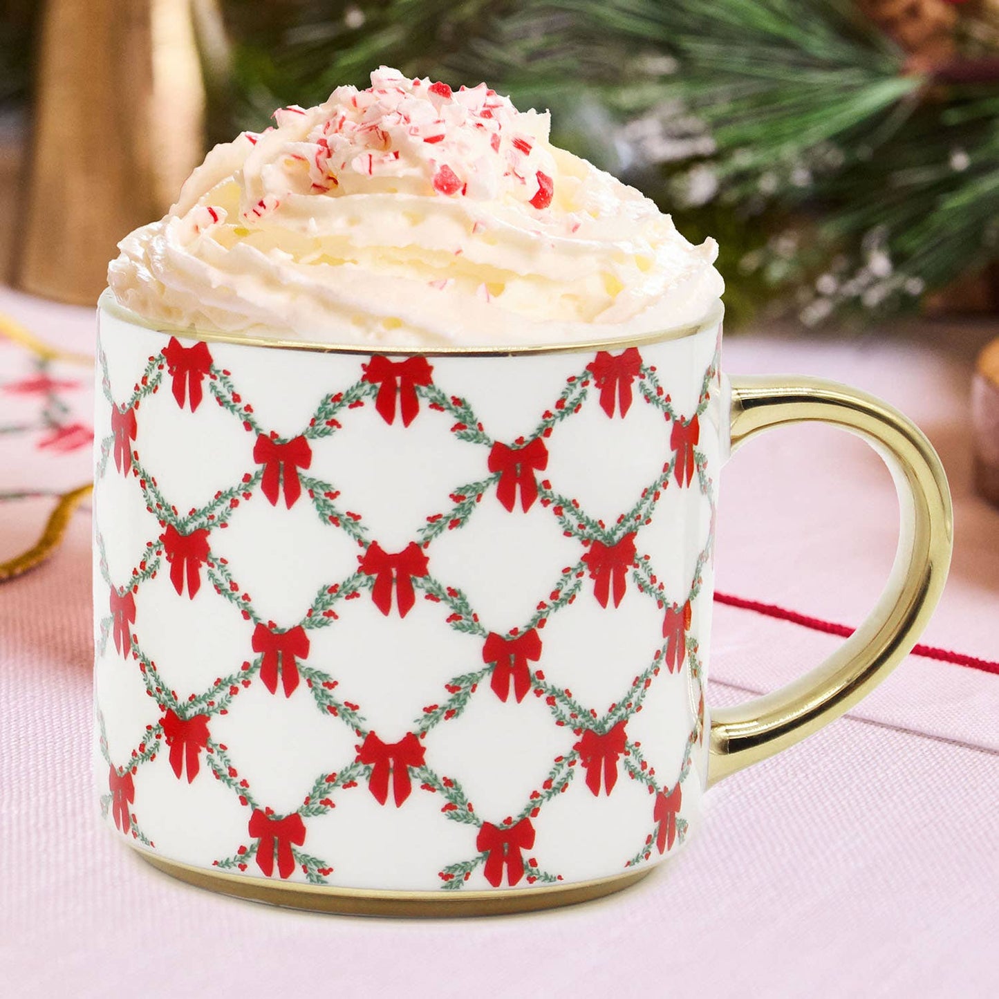 Holiday Trellis Mug *PICK UP ONLY*