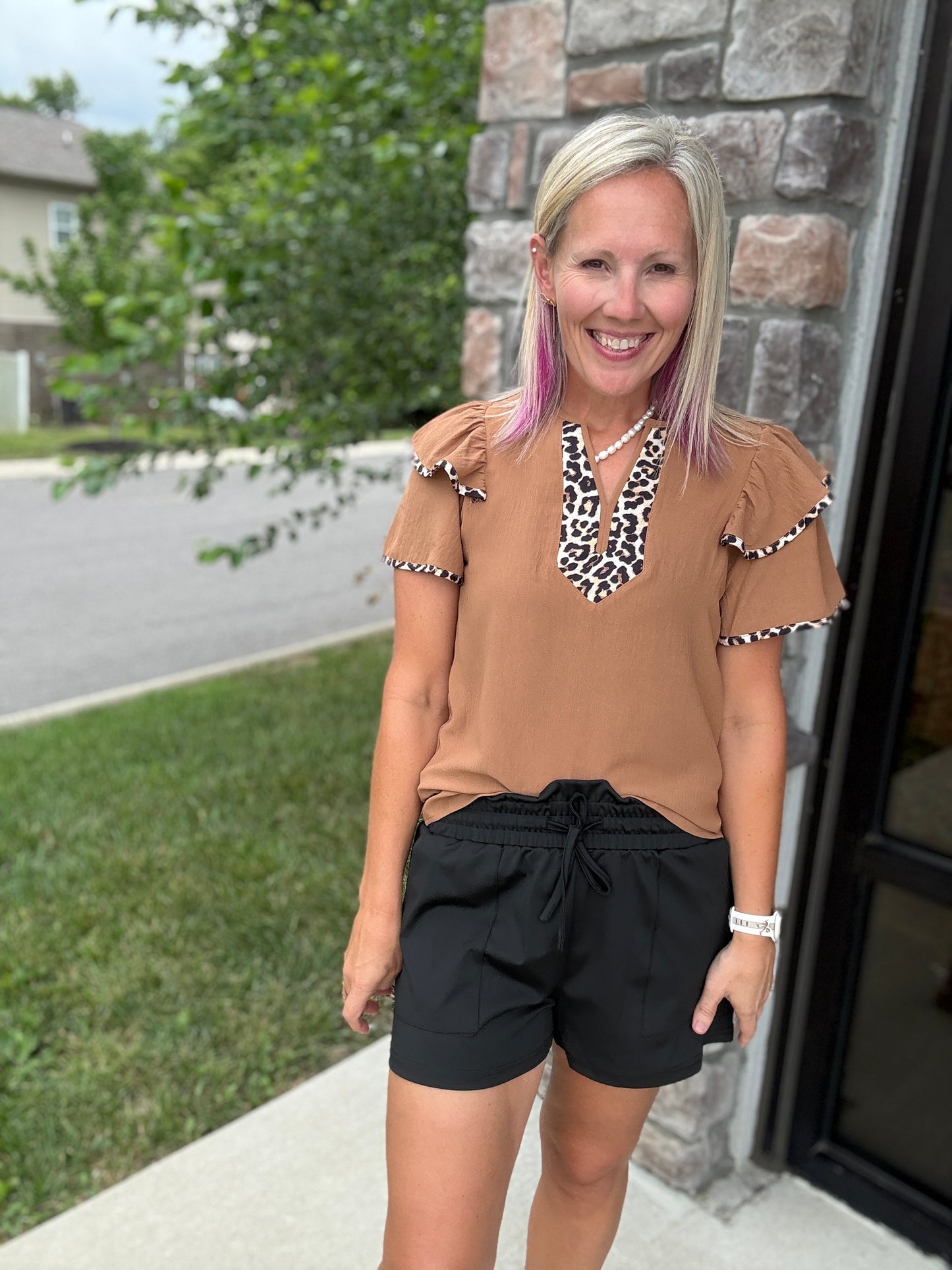 City Chic Paperbag Shorts