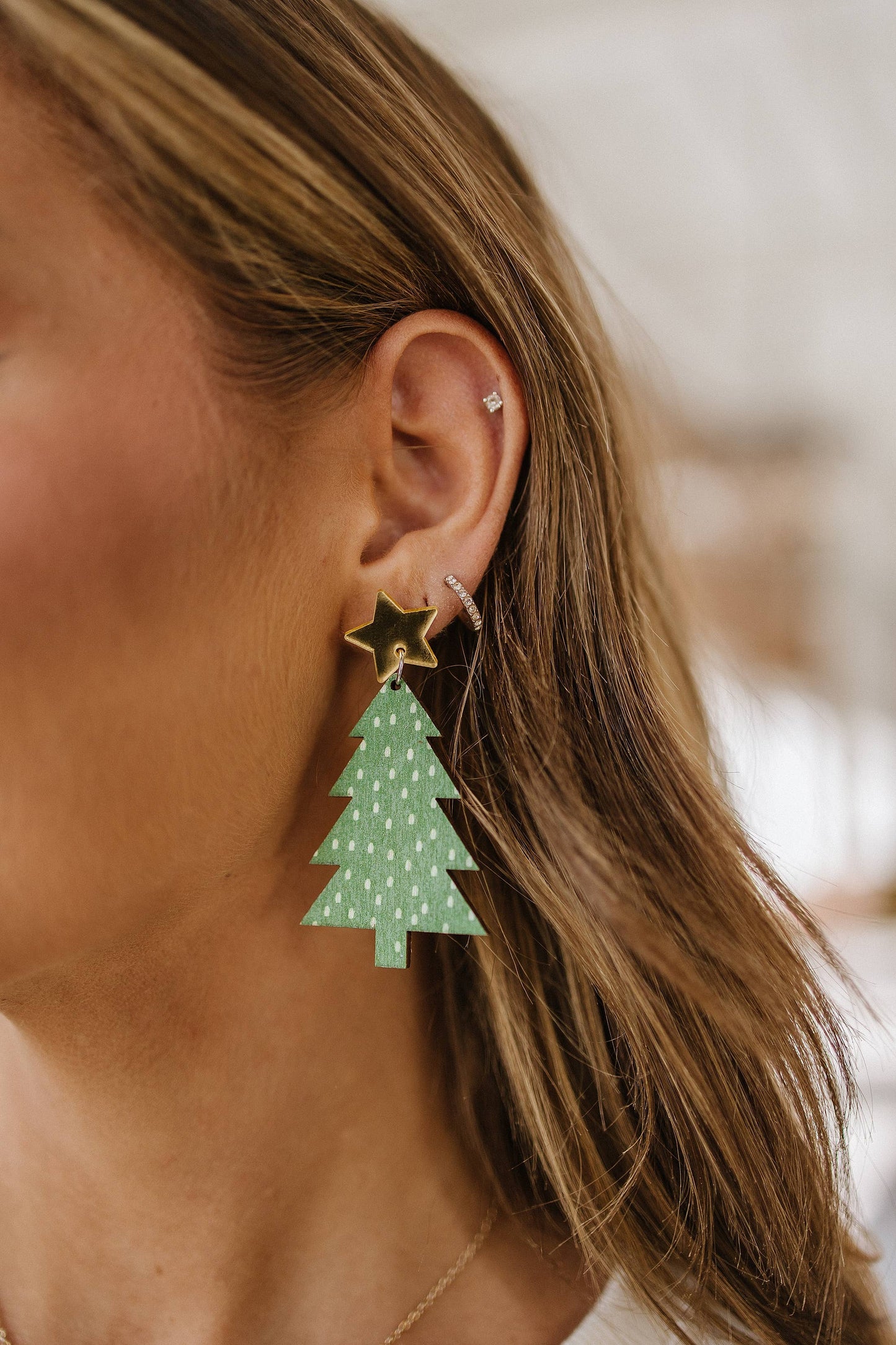 Christmas Tree Earrings