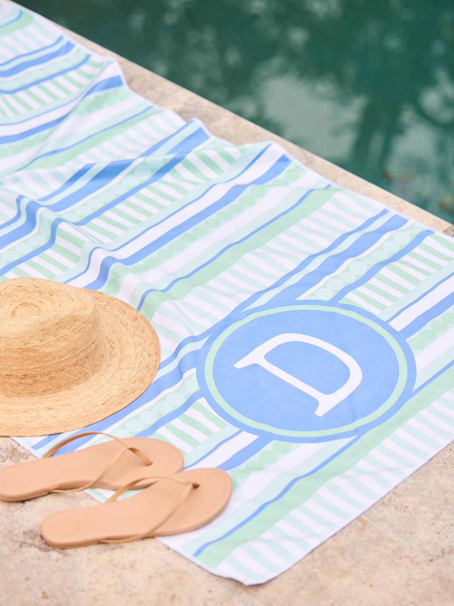 Initial Beach Towels