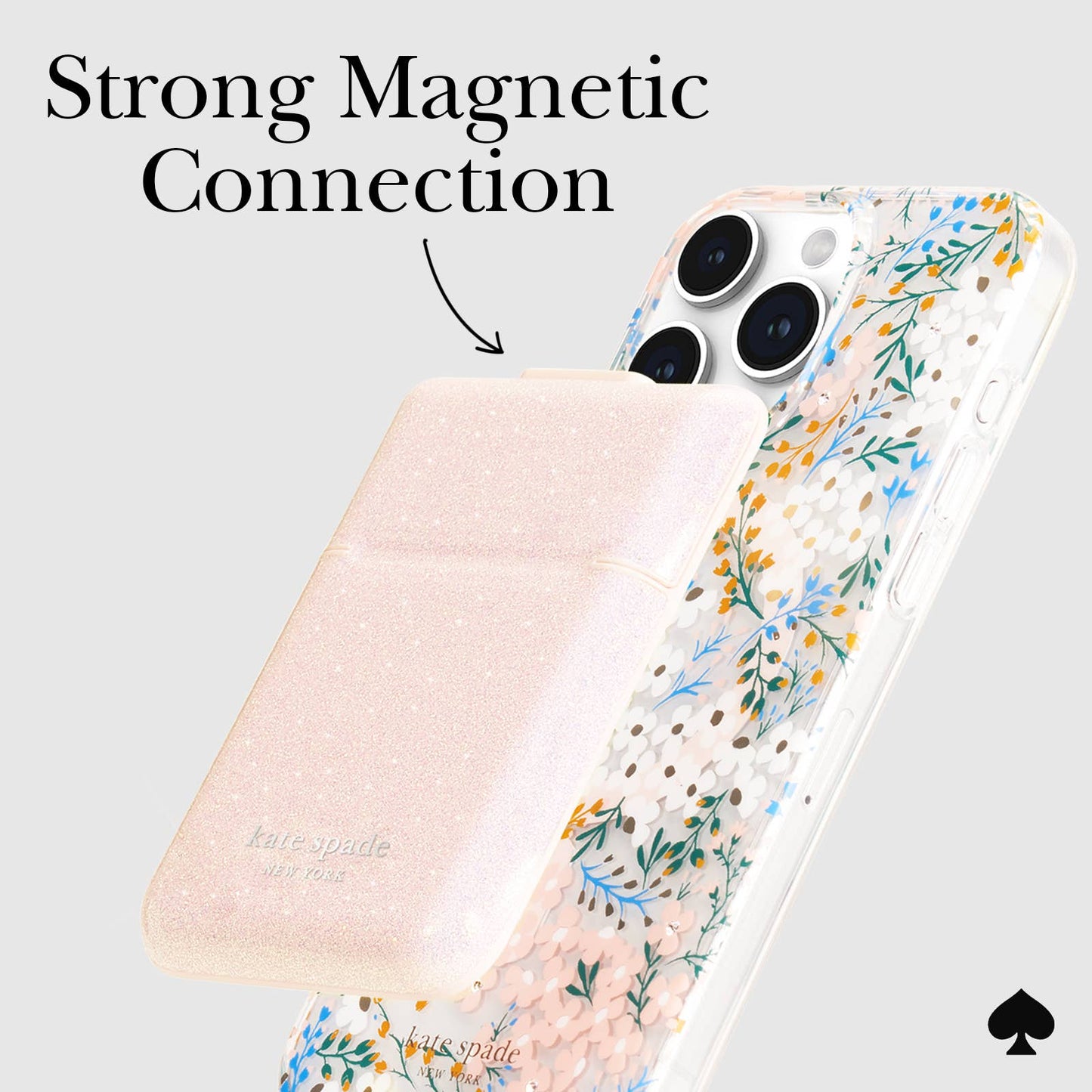 Kate Spade Wallet MagSafe-Sparkle Pink