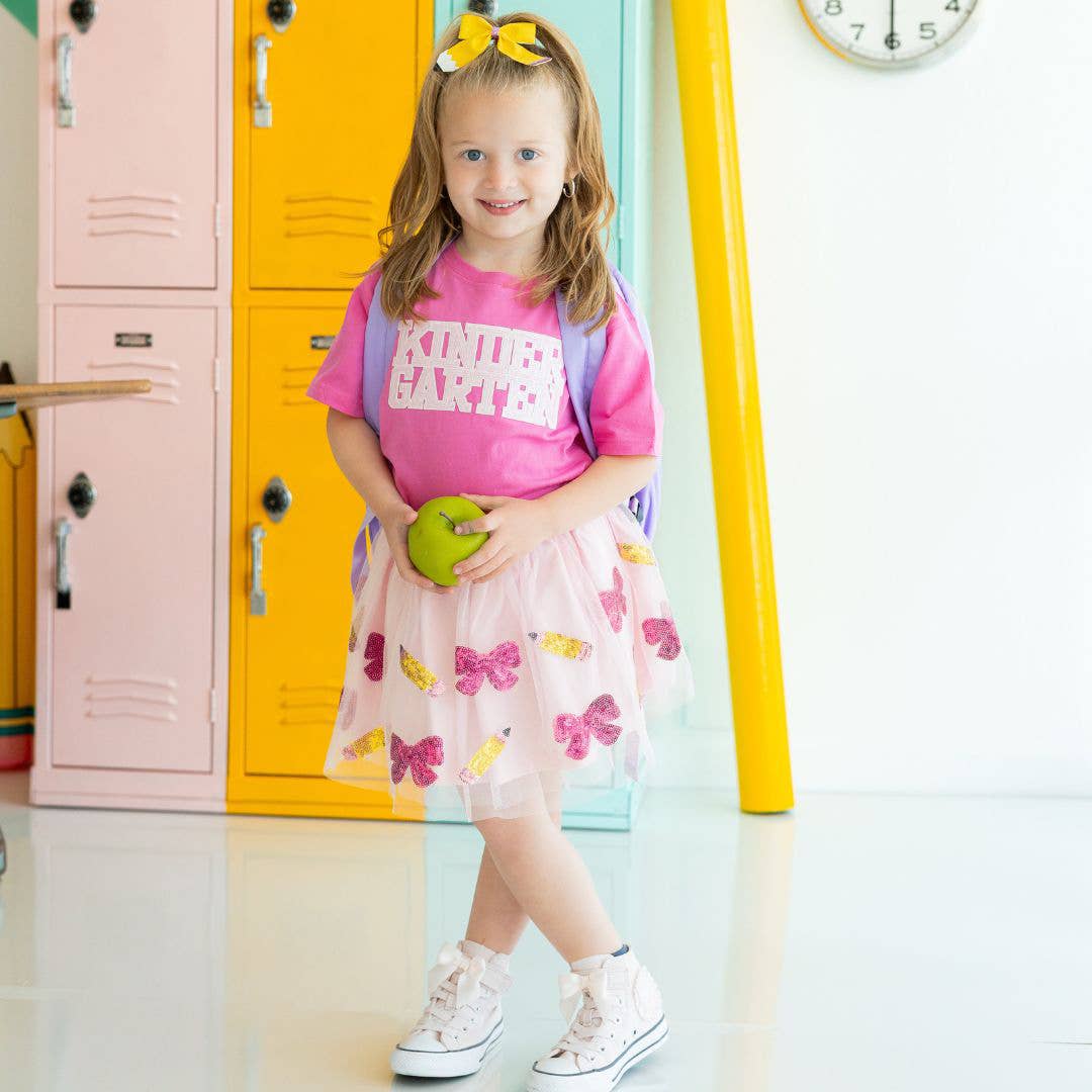 Kindergarten Sequin Tee