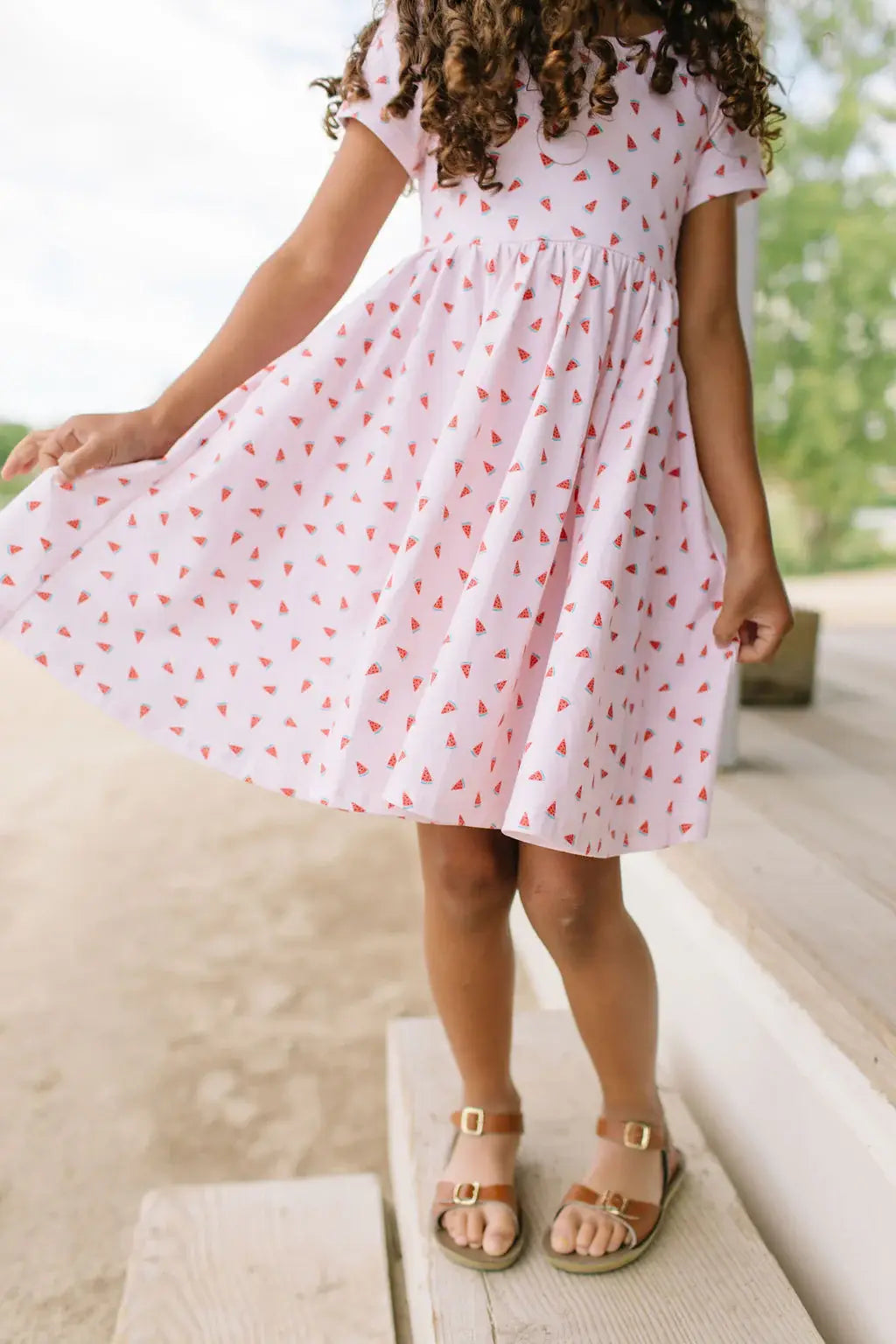 Watermelon Twirl Dress