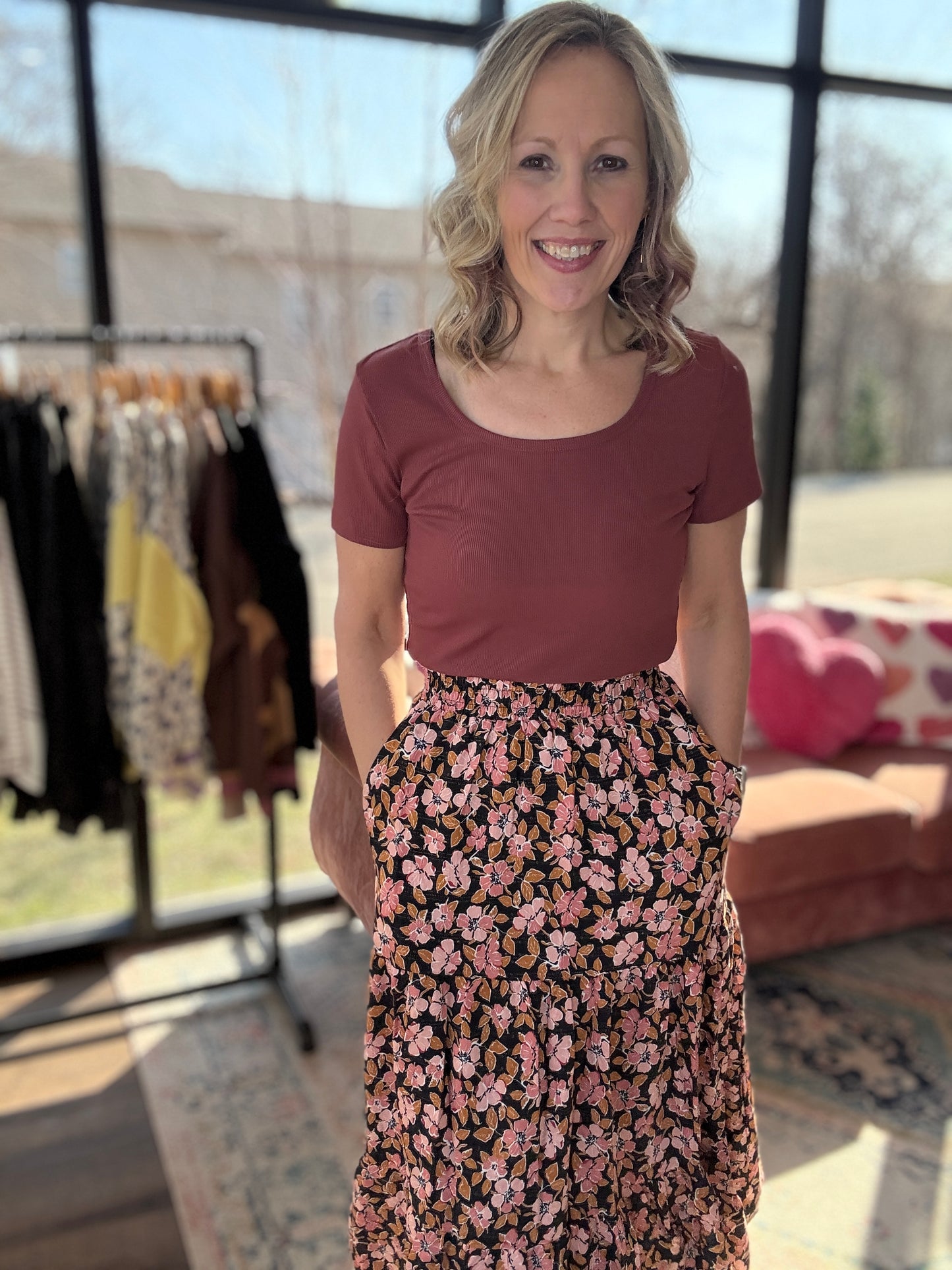 Sienna Scoop Tee