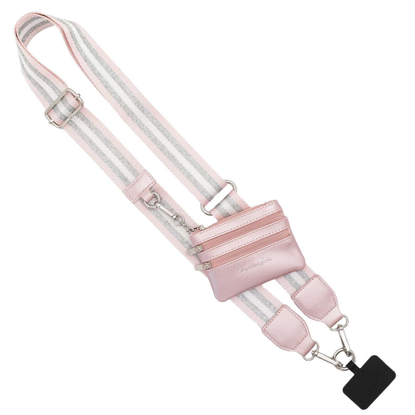 Clip & Go Crossbody Copper/Silver/White
