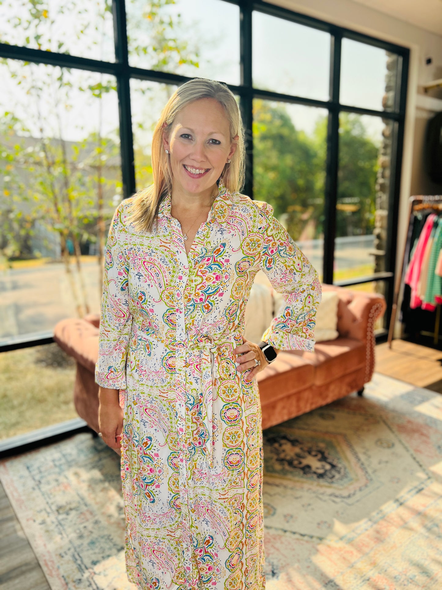The Jane Paisley Dress