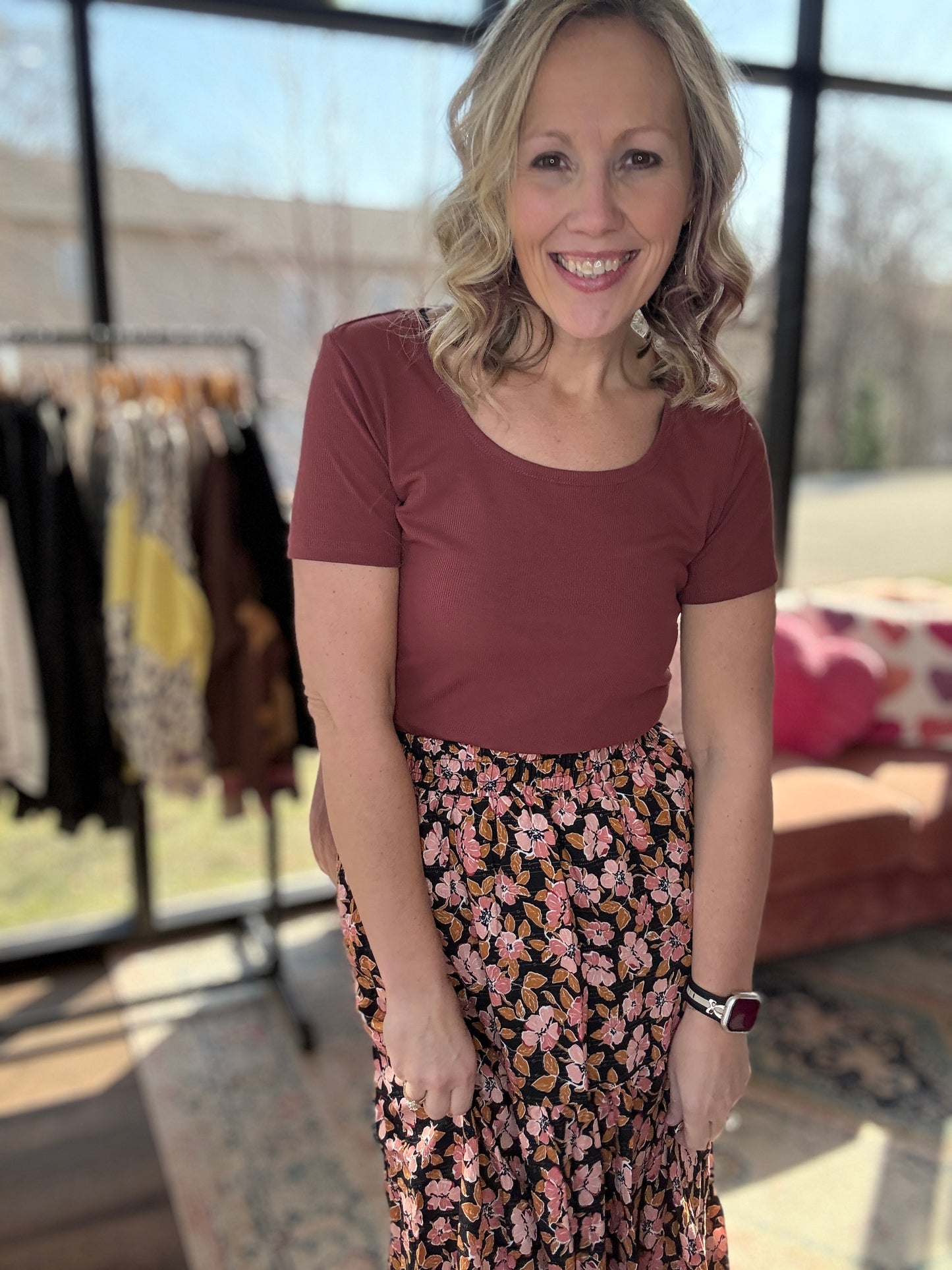 Sienna Scoop Tee