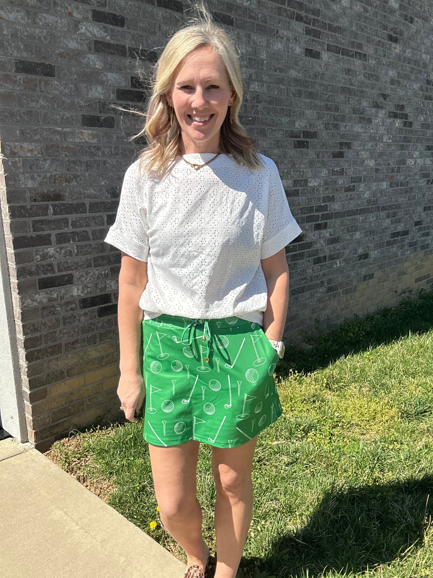 Breezy Eyelet Top