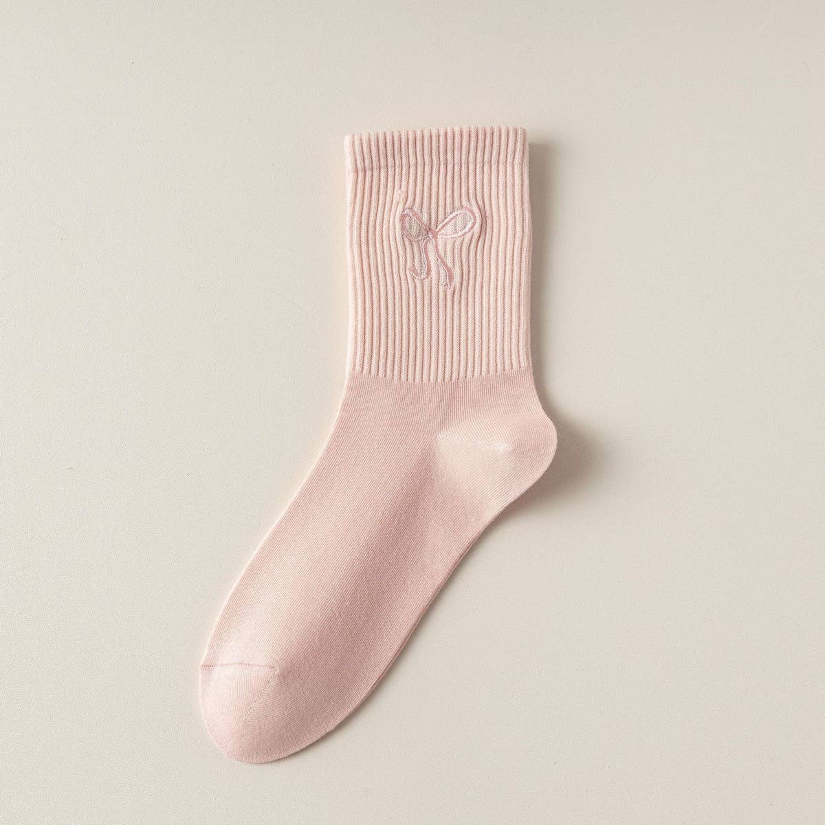 Bow Socks- Pink