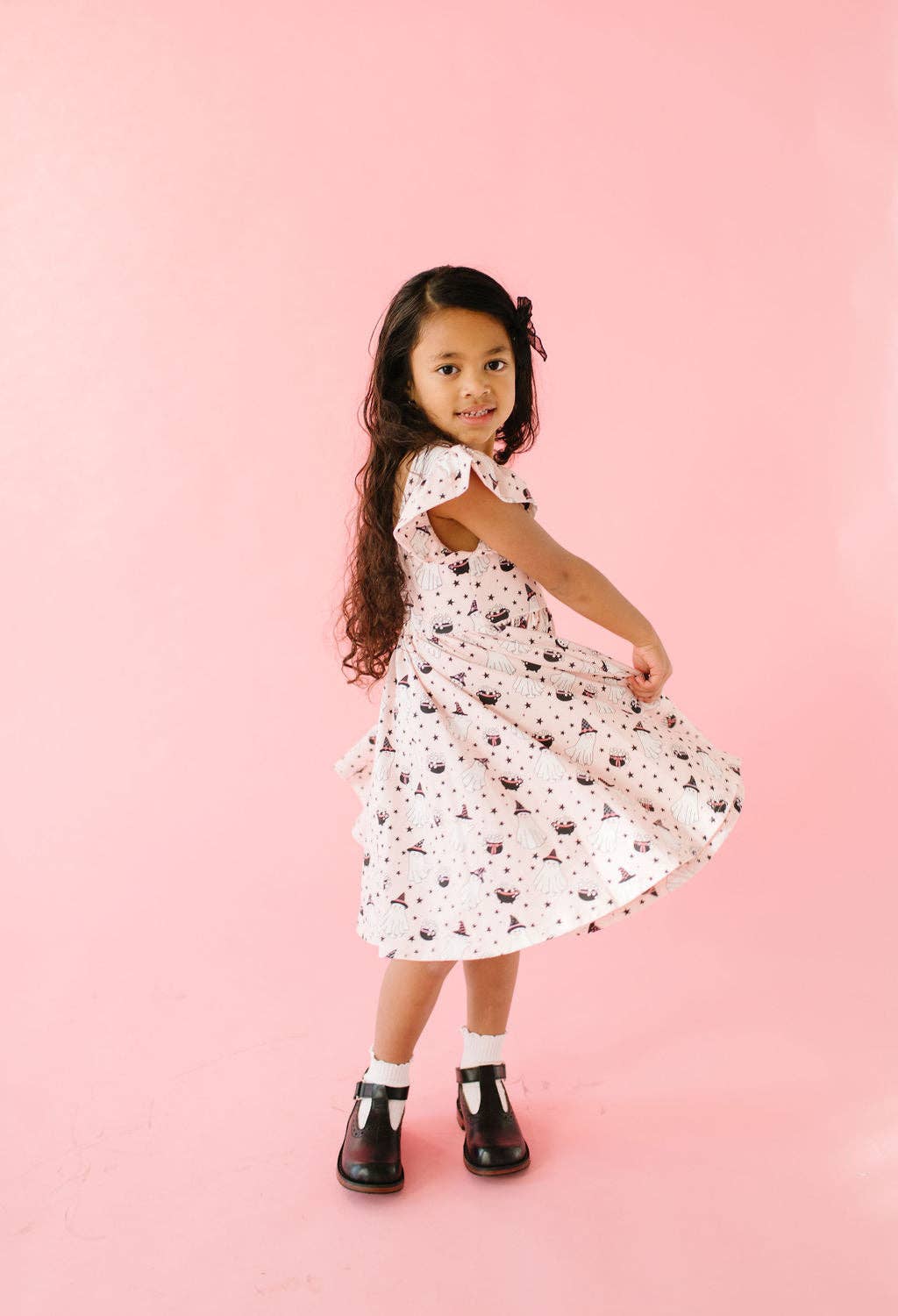 Pink Cauldron Twirl Dress