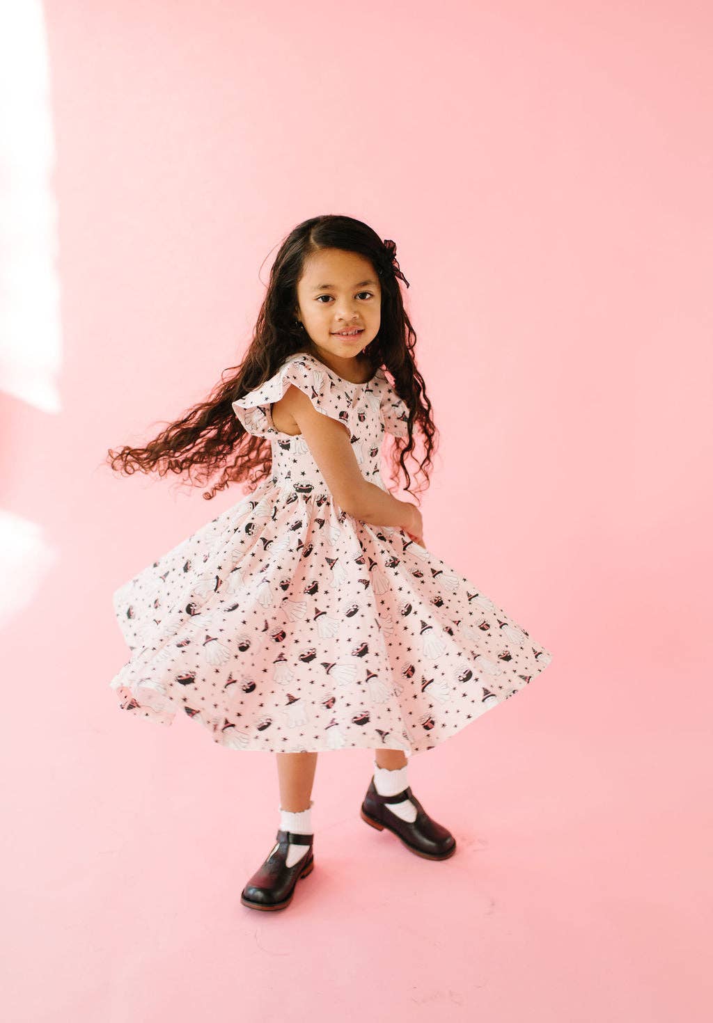Pink Cauldron Twirl Dress