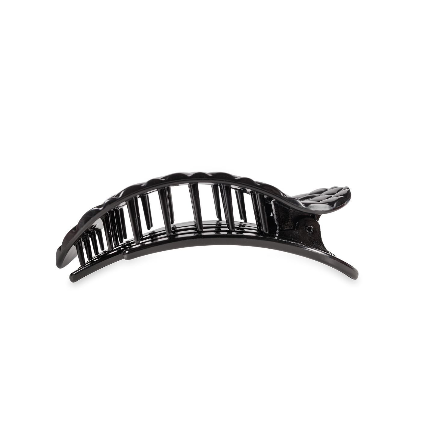 Jet Black Quilted Round- Medium