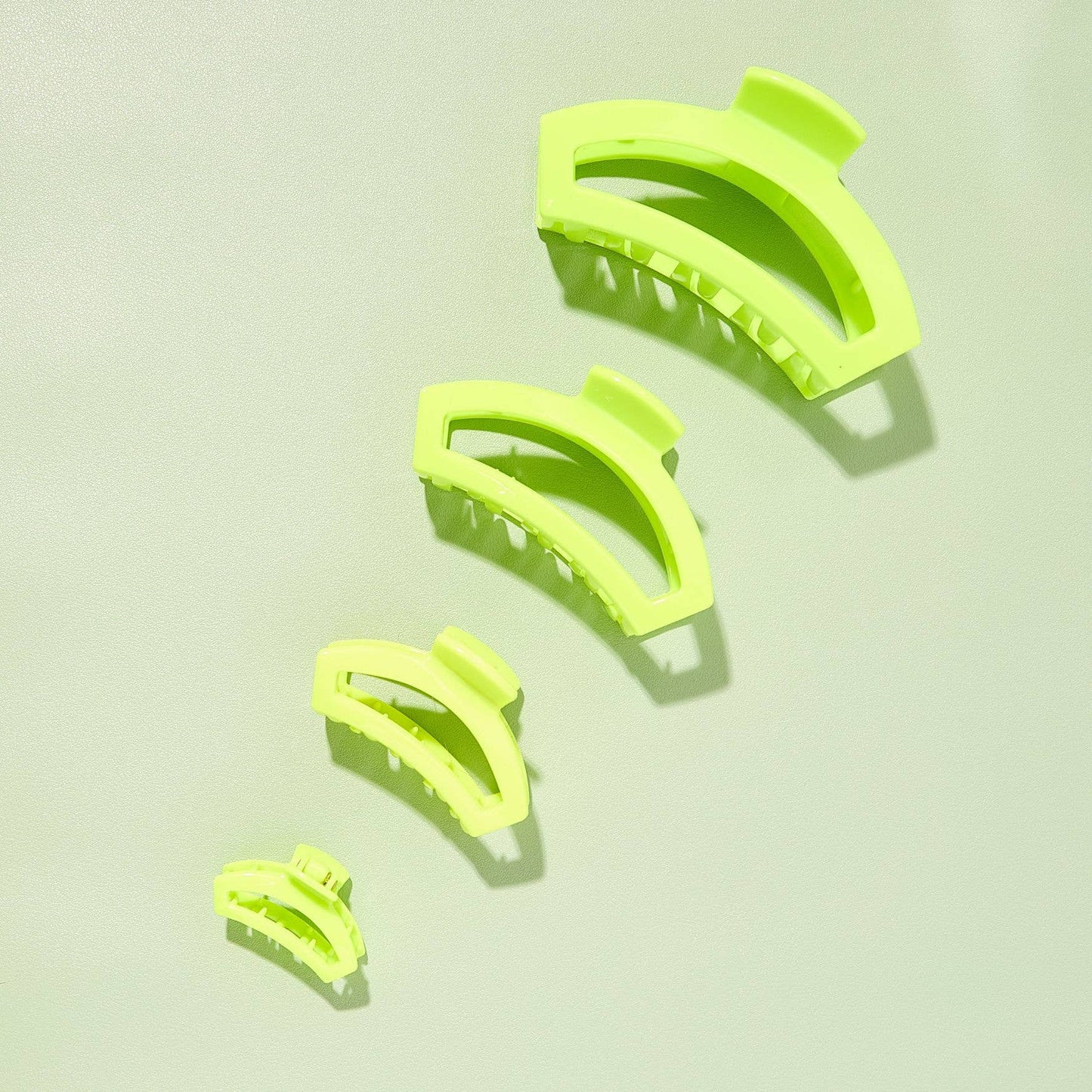 Summer Brights Snap Clip Lime
