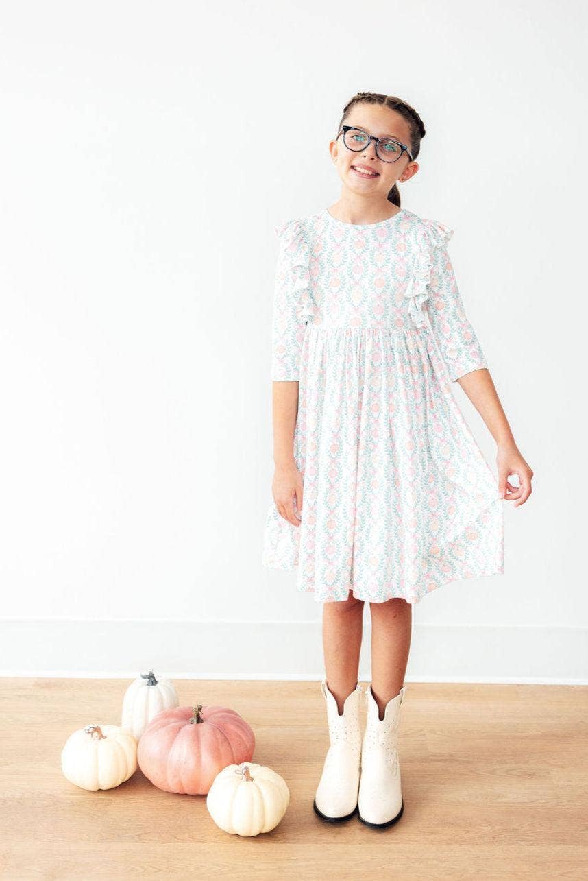 Pumpkin Kisses Twirl Dress