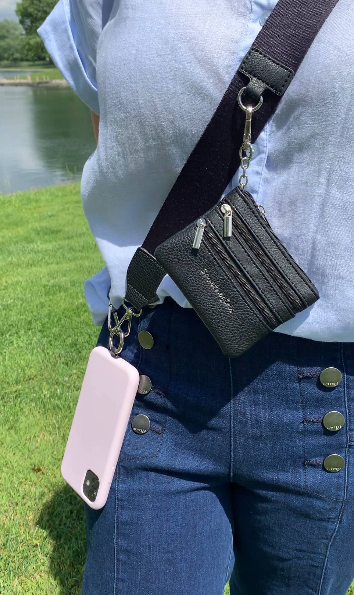 Clip & Go Crossbody Black