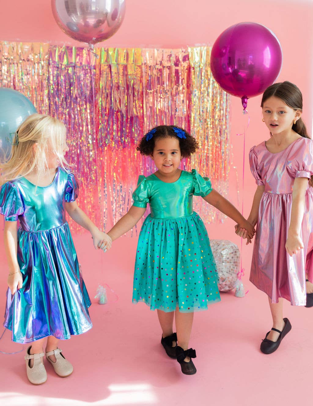 Aqua Party Dress