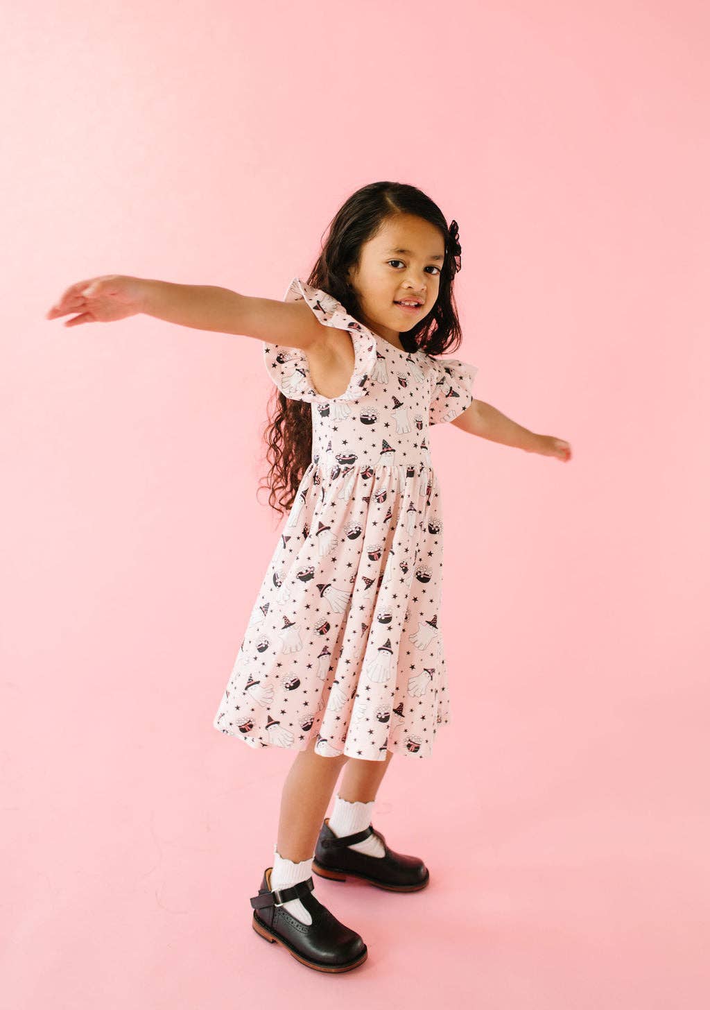 Pink Cauldron Twirl Dress