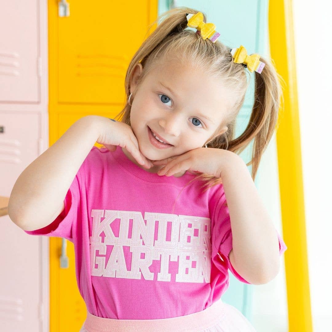 Kindergarten Sequin Tee