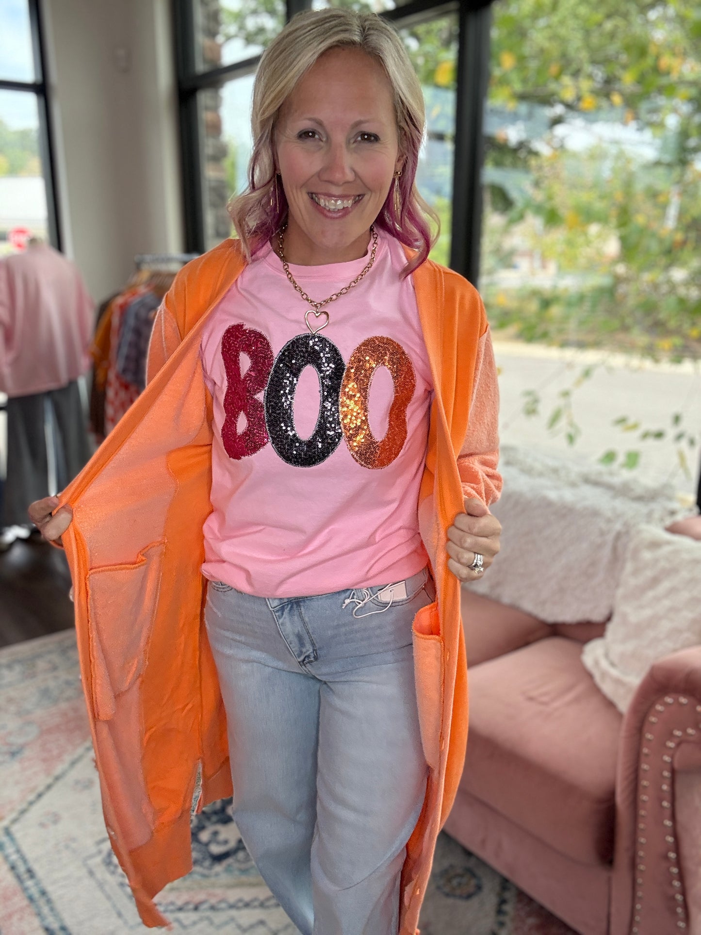 Boo Halloween Tee