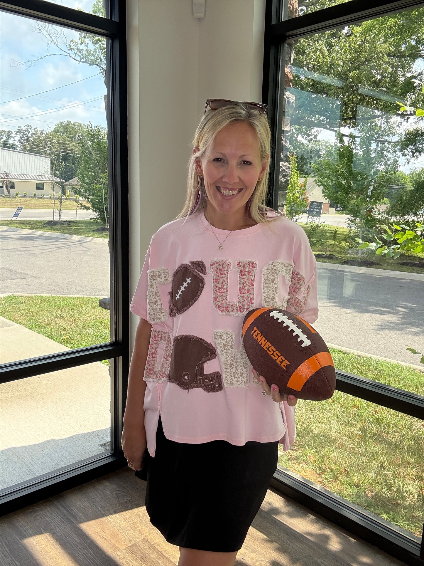 Playmaker Tee- Pink