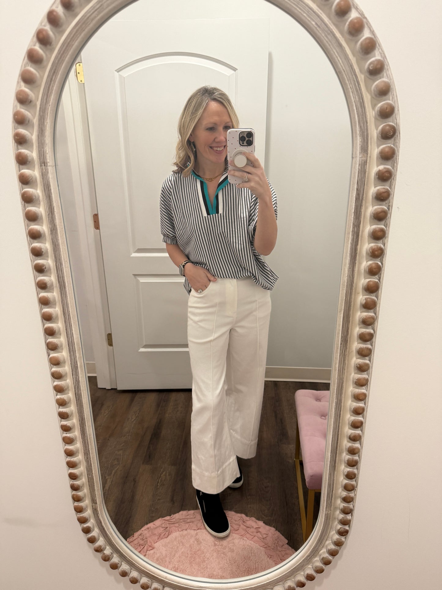 Ivory Breeze Wide Leg Pants
