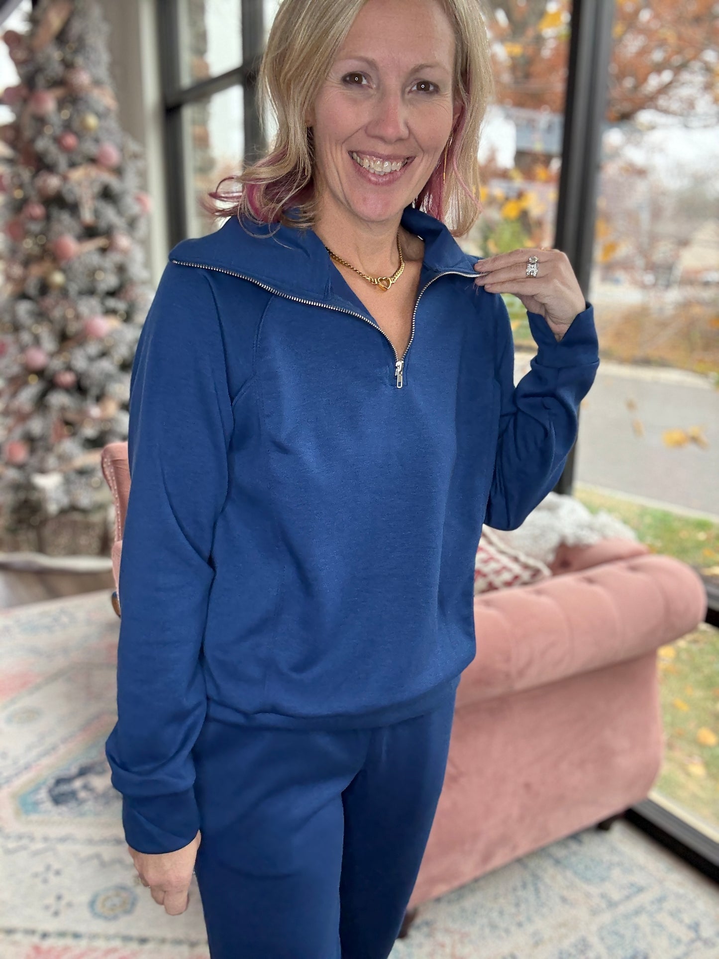 Jetset Quarter Zip Set