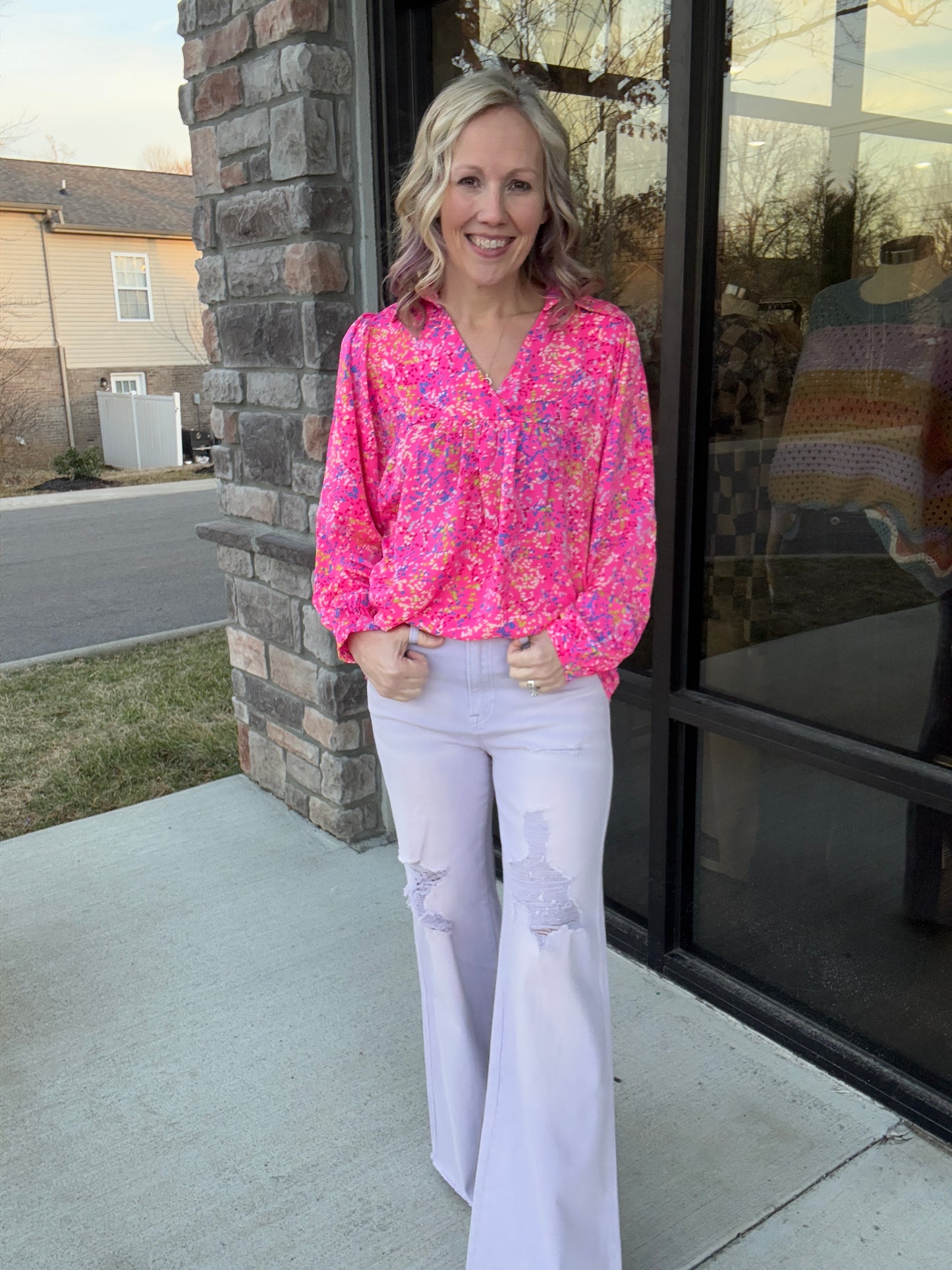 Cotton Candy Crush Jeans- Purple