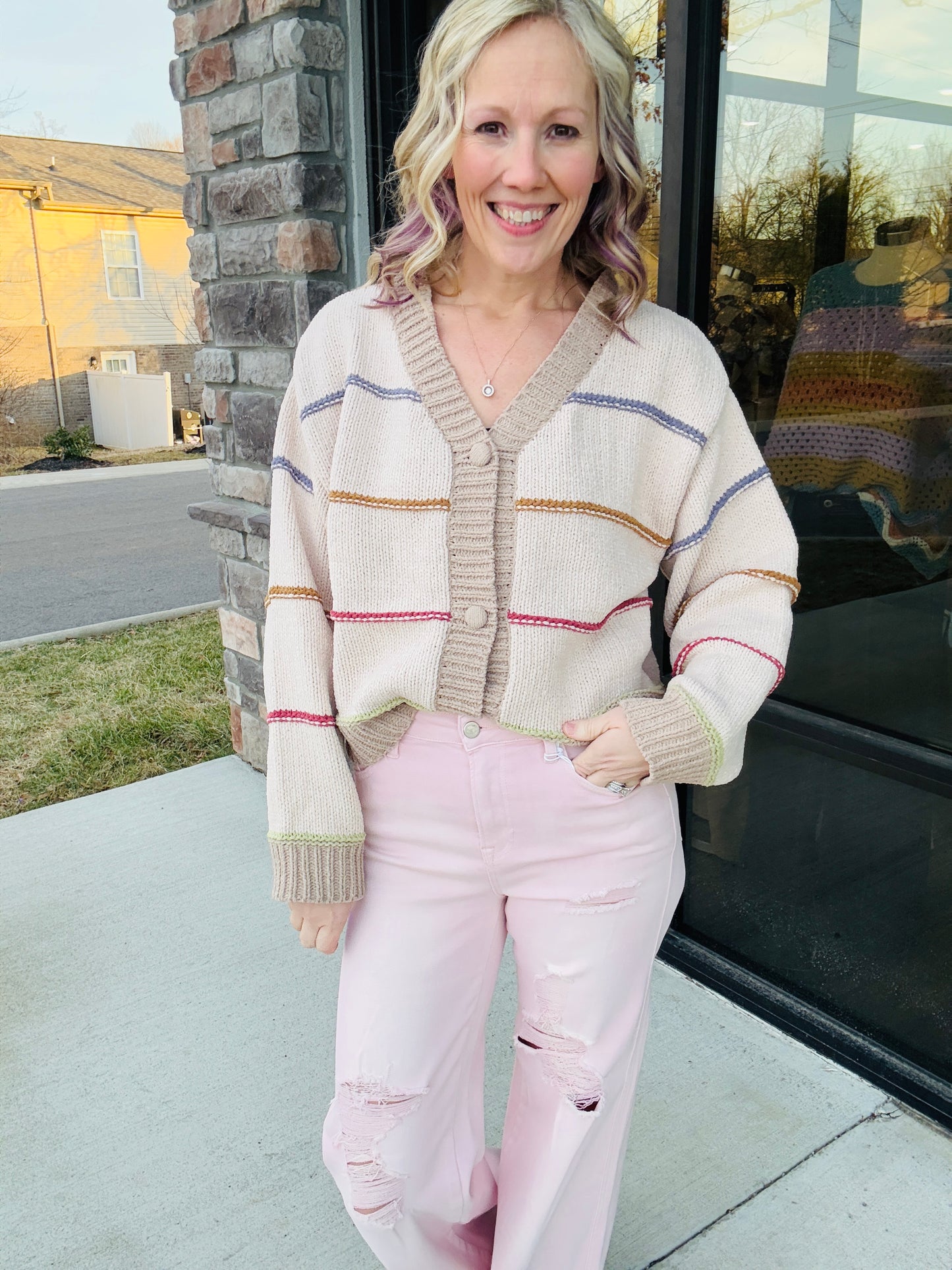Cotton Candy Crush Jeans- PINK