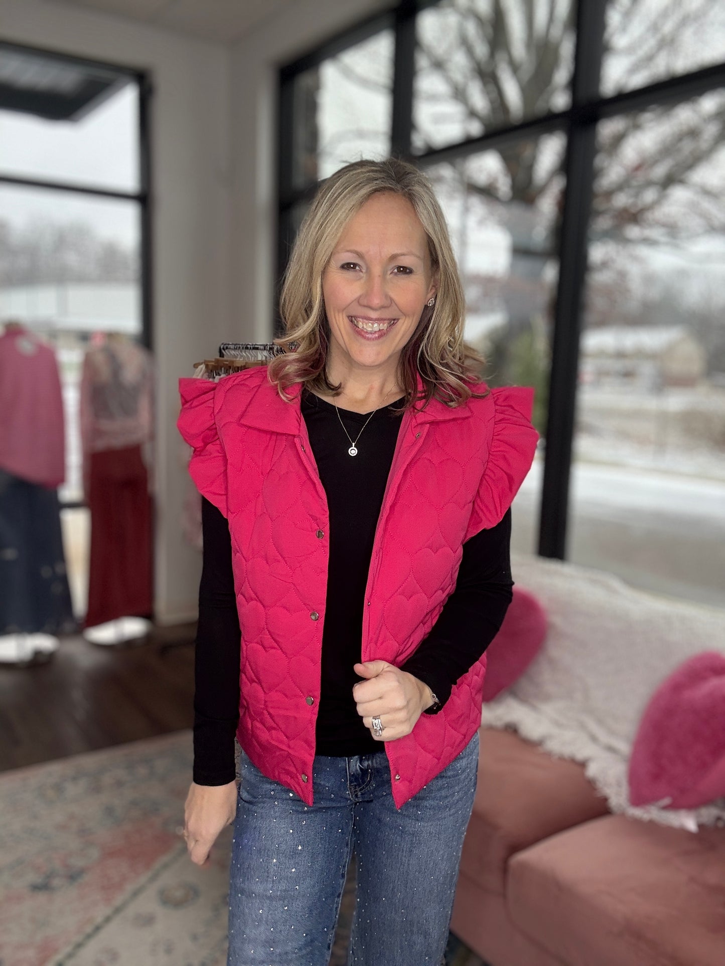 Jayne Basic Tee- Black